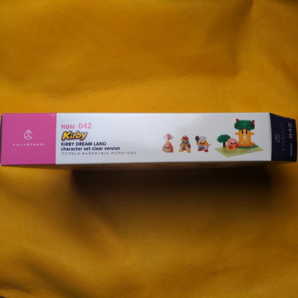 Nanoblock Kirby Dream Land Character Set Clear Translucent NBM-042 SDCC 2023  - Image 3 of 4