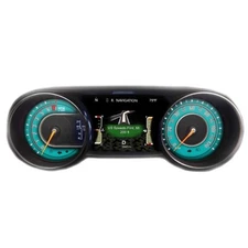 US Speedo Teal Wrangler JL/JT Gauge Face for Clusters 2018-2024