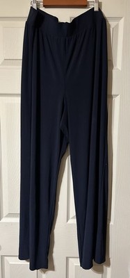 Cato Women's Size 22/24 Palazzo Pants Boho Lagen Look Smart Casual Beach Cruise