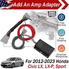 Add An Amp Amplifier Adapter For 2021 2022 2023 Honda Civic Add Bass Amp Woofer