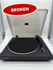BROKEN Victrola Automatic Turntable Wireless Bluetooth VPT-800 Black 3