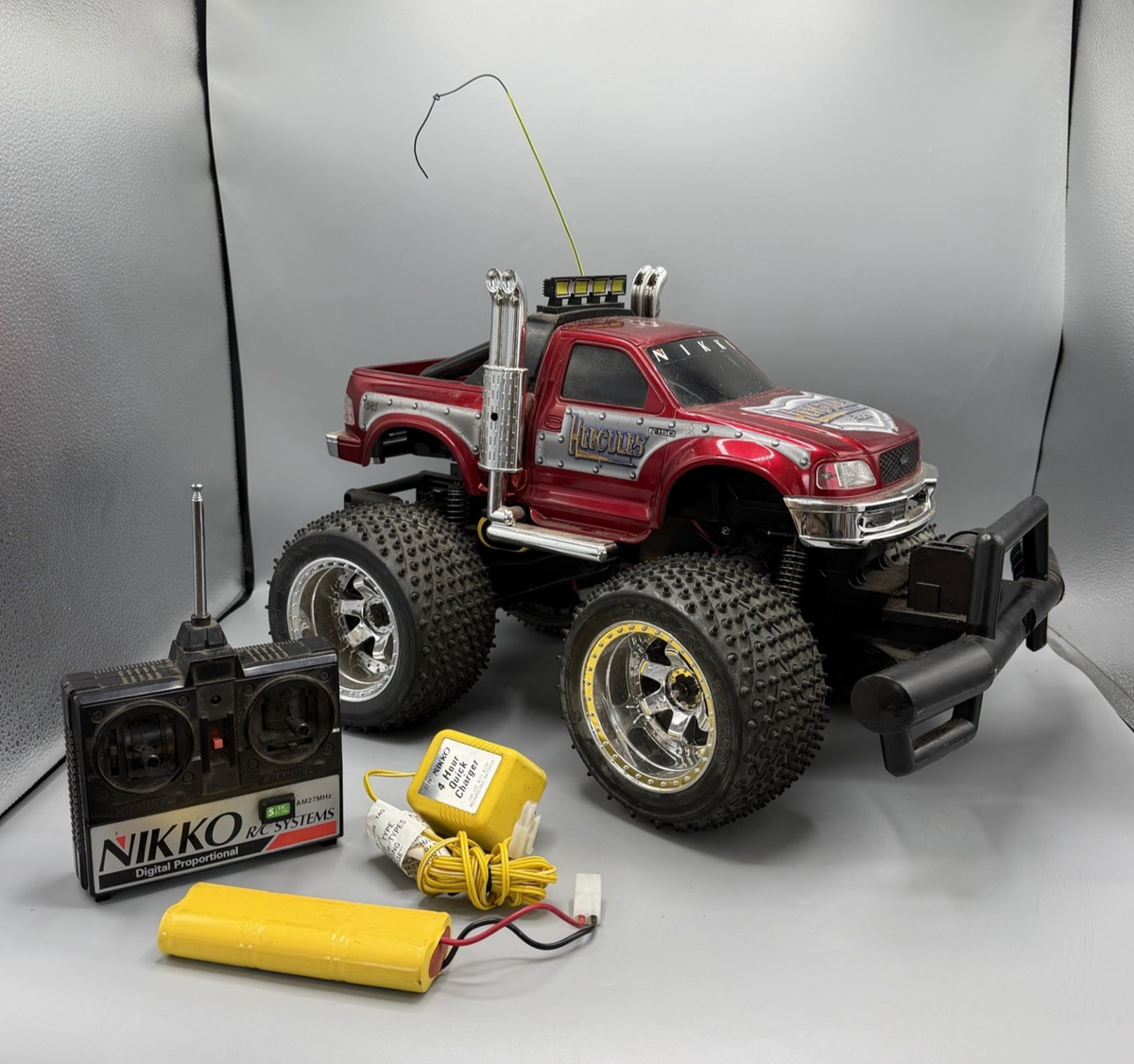 Nikko Ford F-150 Hercules RC Remote Control Truck 4x4 1/8 Scale