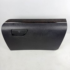11-19 Ford Explorer Glove Box Black w/ Dark Brown Wood Trim oem (Good Pin Holes)