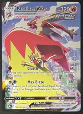 Blaziken VMAX TG15/TG30 SWSH Silver Tempest Trainer Gallery Holo Pokémon 2022 NM on eBay