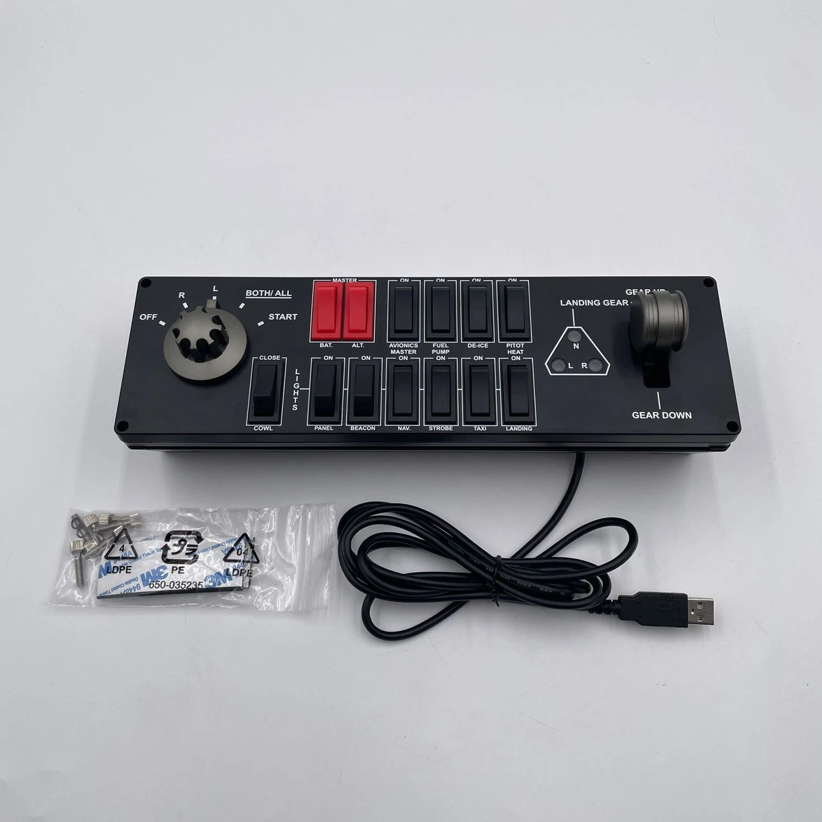 Logitech Flight Instrument Panel Video Game Controllers for sale