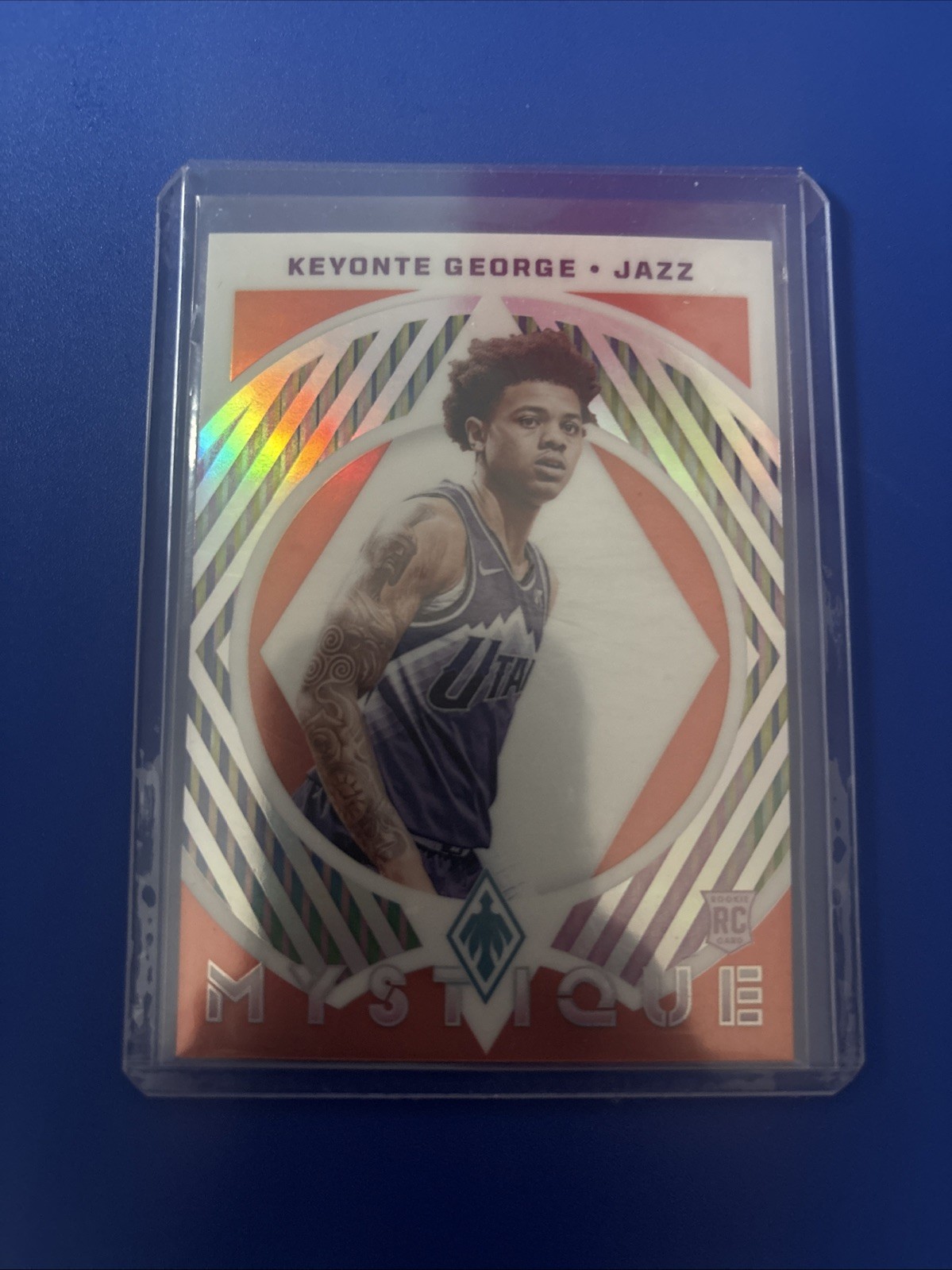 2023-24 Panini Phoenix - Mystique Orange #20 Keyonte George /49 (RC)