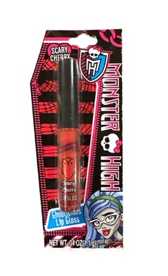2013 Lotta Luv Monster High Growlicious Lip Gloss Scary Cherry Ghoulia Yelps 1a