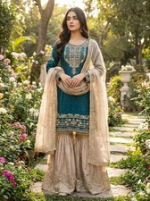 Pakistani Salwar Kameez Ready To Wear Dress Suits Indian Wedding Party Bollywood