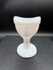 Optical Eye Wash Cup White Milk Glass Antique Vintage EUC