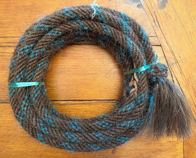 TOP END 2- Color Tight 5/8'' COWBOY VAQUERO Mane Hair Mecate #6