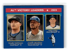Seth Lugo / Berríos / Tarik Skubal 2025 Topps Heritage #200 Dark Blue