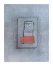 Contemporary Minimalist Wall Art Poster - Industrial Style Decor