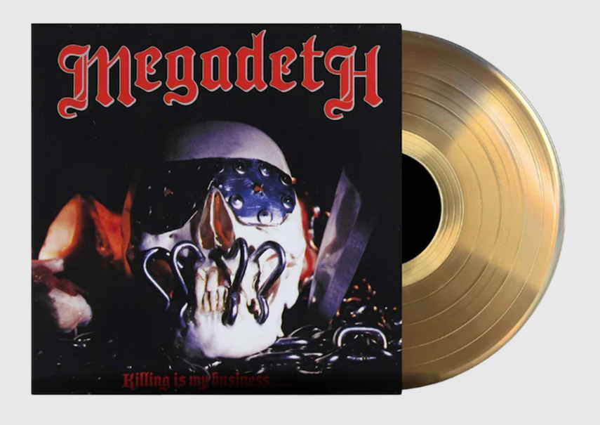Megadeth Killing Is My Business 40th Anniversary GOLD VINYL Boxset