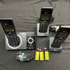 AT T CL82319 DECT 6.0 3-Handset Cordless Phone Answering System Call ID/Waiting