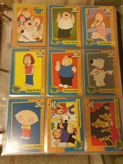 Family Guy Series 1 Inkworks 2005 72 Card Base Set