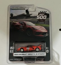 IndyCar Greenlight 2020 Indianapolis 500 Pace Car Corvette C8 Stingray 1:64