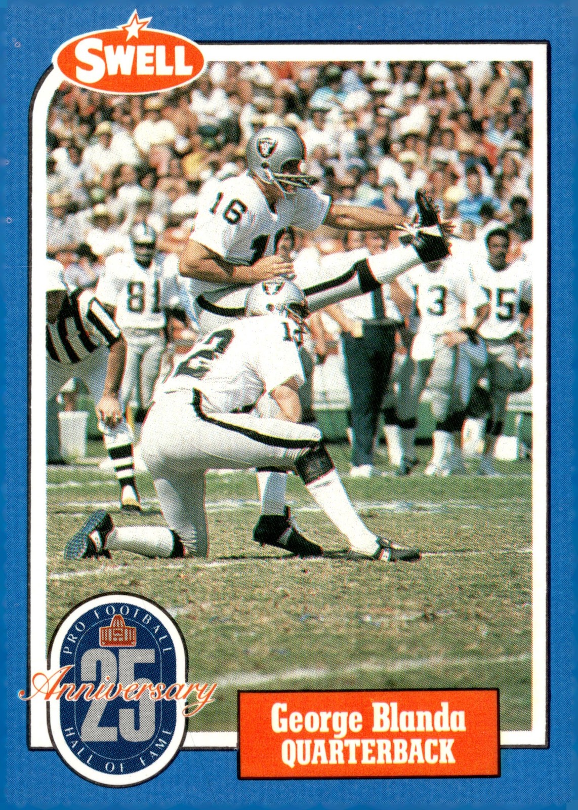1988 Swell Greats #17 George Blanda