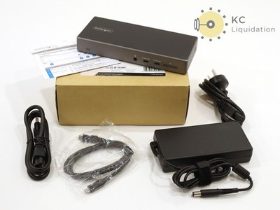 StarTech Triple Monitor USB-C 10Gbps Gen 2 Docking Station DK31CD2DHSPD