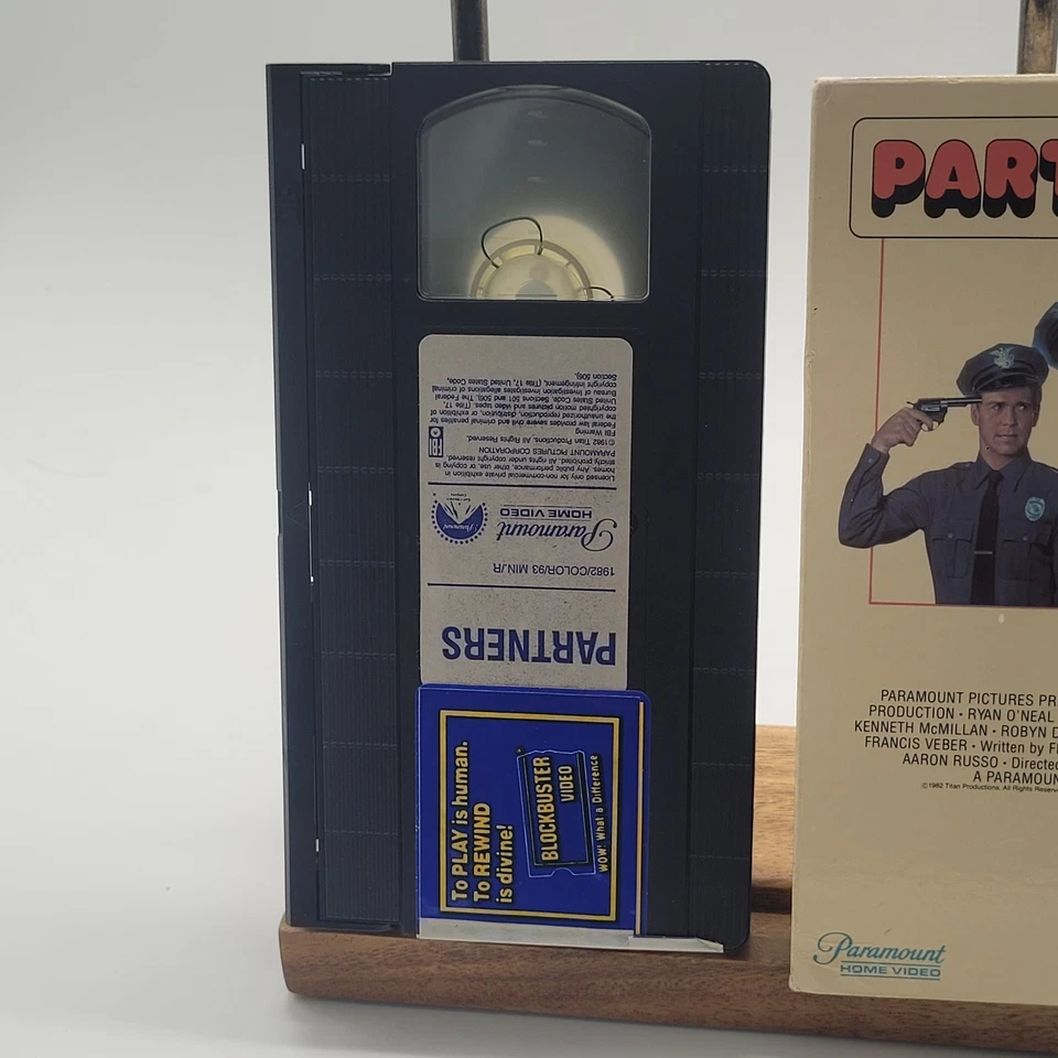 Partners Ryan O'Neal VHS VCR Tape - Imagem 3 de 4