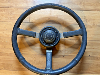84-94 Jeep Cherokee XJ Wrangler YJ 87-95 Steering Wheel Leather
