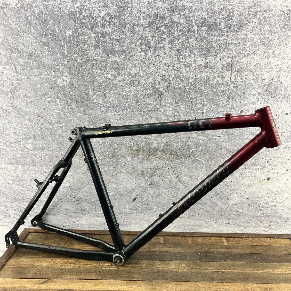 Vintage Giant CFM 3 Mountain Bike Frame Carbon Fiber 18in Hardtail