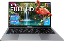 15.6" FHD Windows 11 Laptop Intel 15th Gen 8GB RAM 512GB SSD