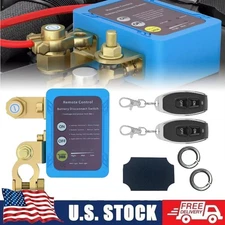 Car Battery Switch Disconnect Power Kill Master Isolator Cut Off Remote Control