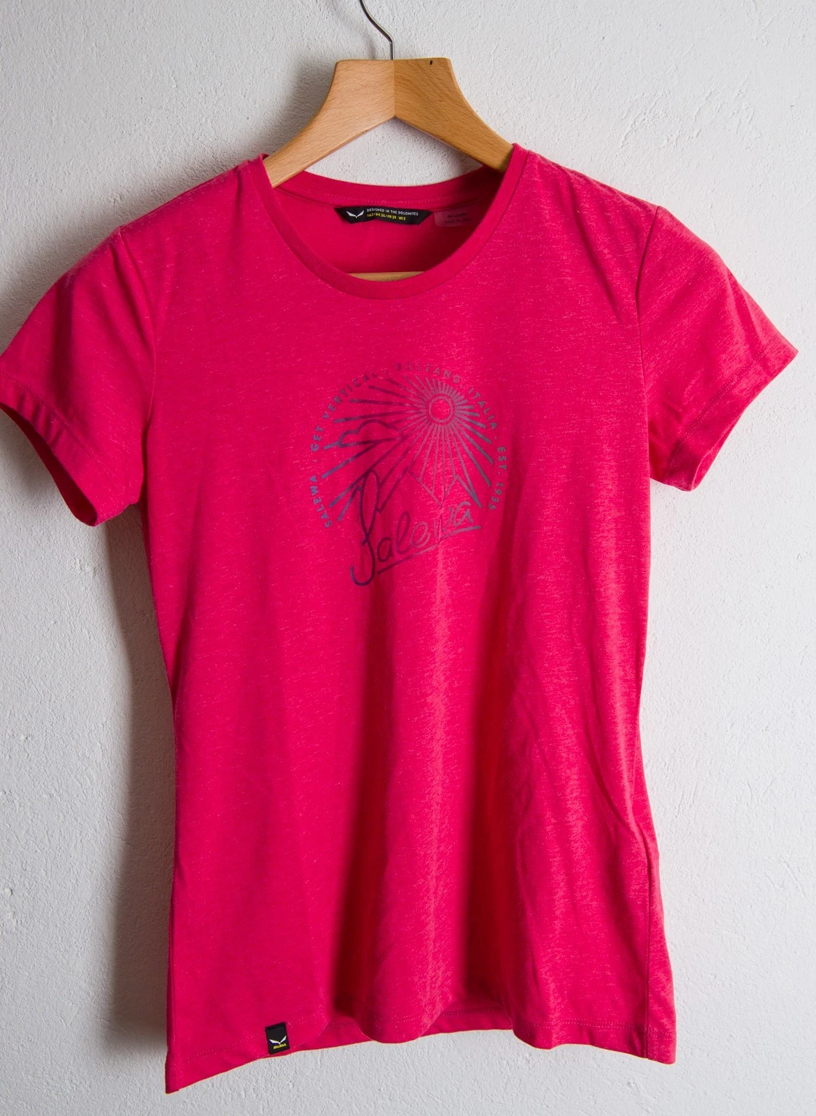 Salewa Sunrise Dry women outdoor t-shirt EU 36