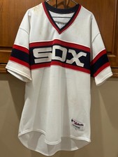 JOE CREDE 2008 Game Used TBTC Jersey Chicago White Sox MLB Authenticated sz 48