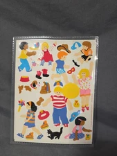 Mrs Grossman Sticker Pack 3 Sheets 1993 Vintage Children Creative Memories 