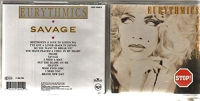 Eurythmics - Savage - Eurythmics CD 5ILN The Cheap Fast Free Post