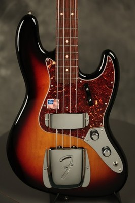 2012 Fender American Vintage '62 Jazz Bass reissue Sunburst