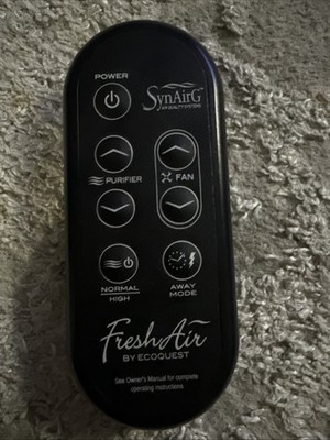 EcoQuest Remote Control For Fresh Air 3000 Air Purifier