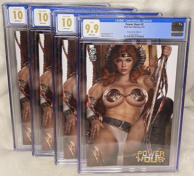 Power Hour #3 Patreon E. Spawn Angela Bounty Hunter BOX SET /75 CGC 10 Gem Mint!