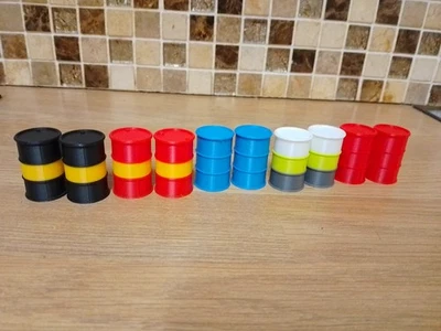 X10 1/32 200 litre 40 gallon drums Britain's, siku, universal hobbies farm