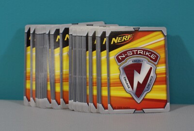 Nerf N-Strike Engage Enforce Enlist Playing Cards 2009 Hasbro Game - No Case/Box
