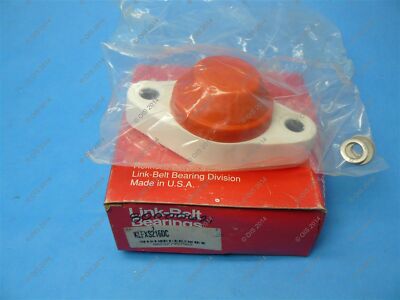 Link Belt KLFXS216DC Polypropylene Flange Block Bearing 1'' ID Food Grade New