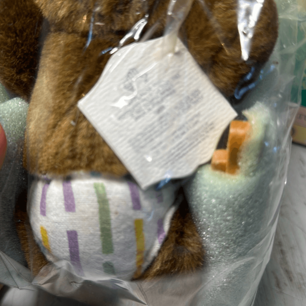 RAIKES BEARS "Robbie With Rocking Chair" Nursery Miniatures New in Box