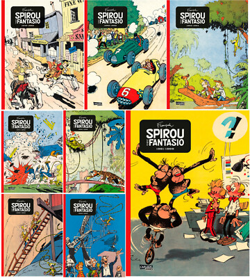 Spirou und Fantasio (Gesamtausgabe) Neuedition Auswahl 1-8 | Carlsen Comics Neu