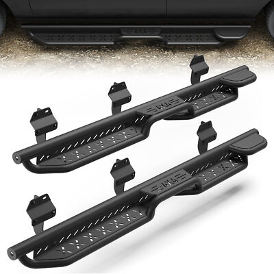 For 2018-2026 Ford Expedition 4 Door Black Running Boards Side Steps Nerf Bars