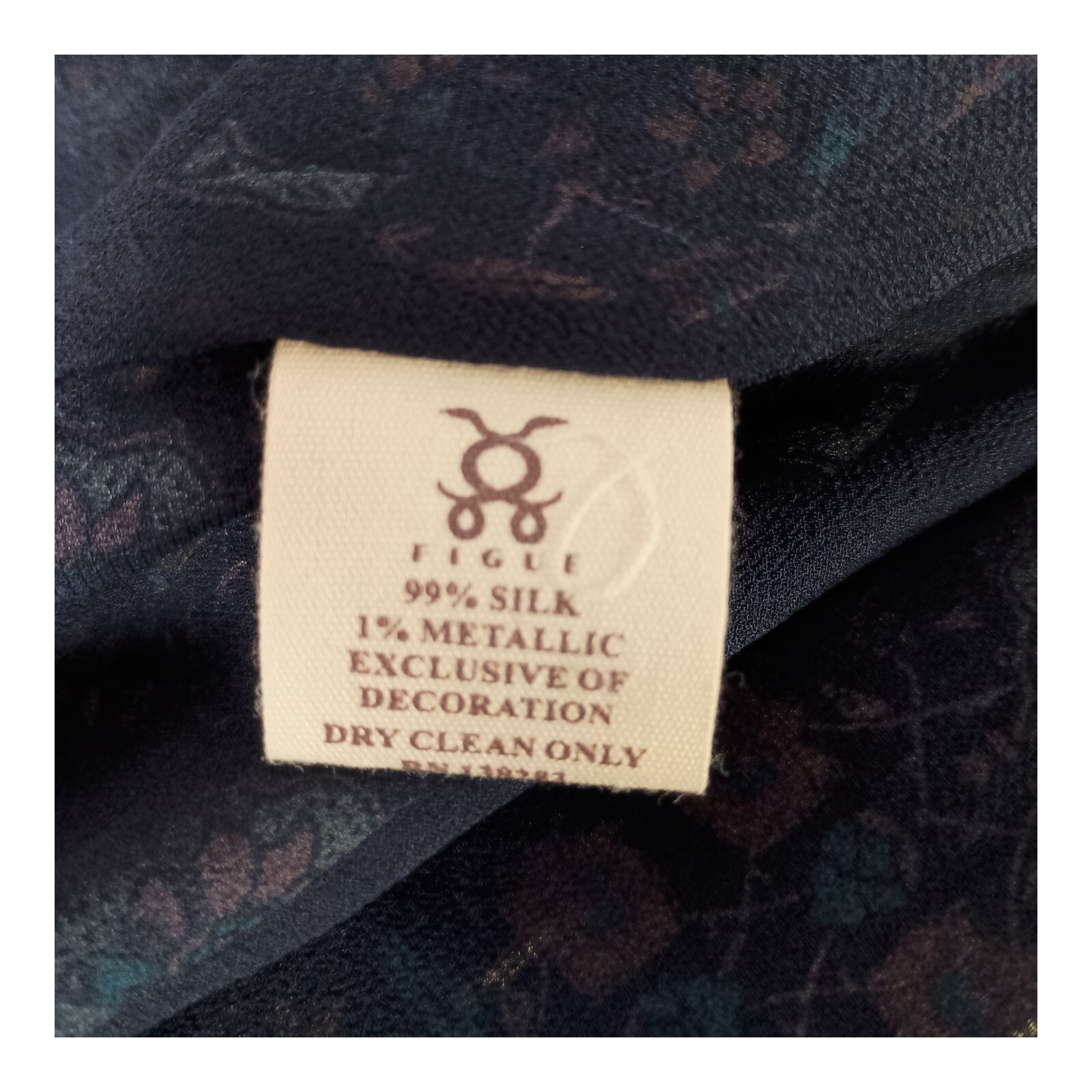 Figue Blouse S Womens Multicolor Basic Lined Tie … - image 5