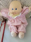 Vintage 1985 Cabbage Patch White Girl Doll W Tooth. KT Tag. Bald.