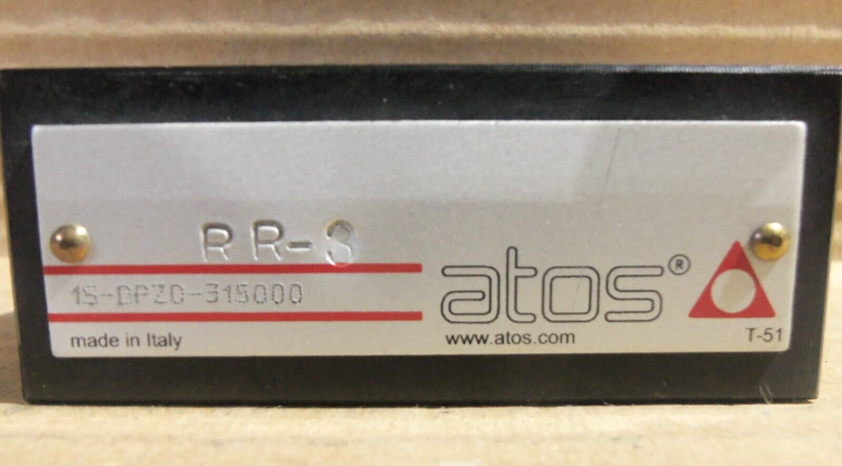ATOS 15-DPZO-315000 PROPORTIONAL DIRECTIONAL VALVE AK | eBay