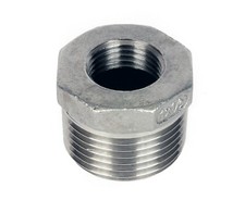 Stainless Steel Reducing Bushes : Marine Grade 316 : BSP Threaded