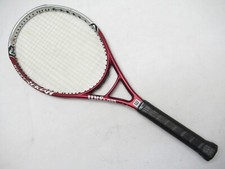 WILSON HYPER HAMMER 5.6 ROLLER OS TENNIS RACQUET 4 1/2 LONG STORAGE. NEW GRIP