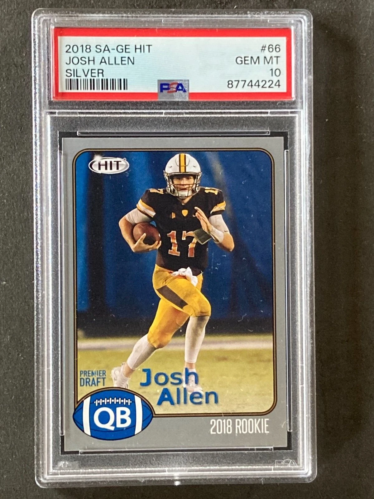 Josh Allen SA-GE Hit #66 Silver