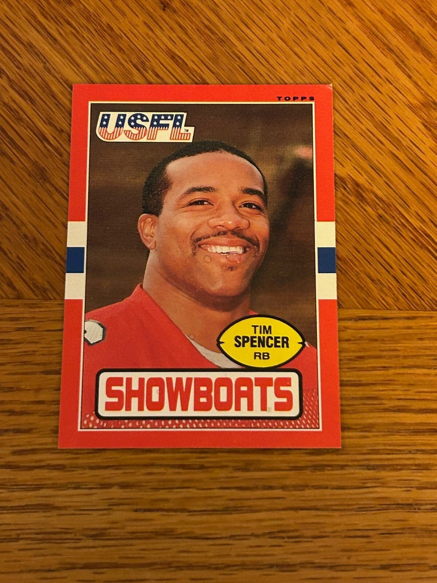 1985 Topps USFL - #74 Tim Spencer (RC) NRMT/MT @QG46 | eBay