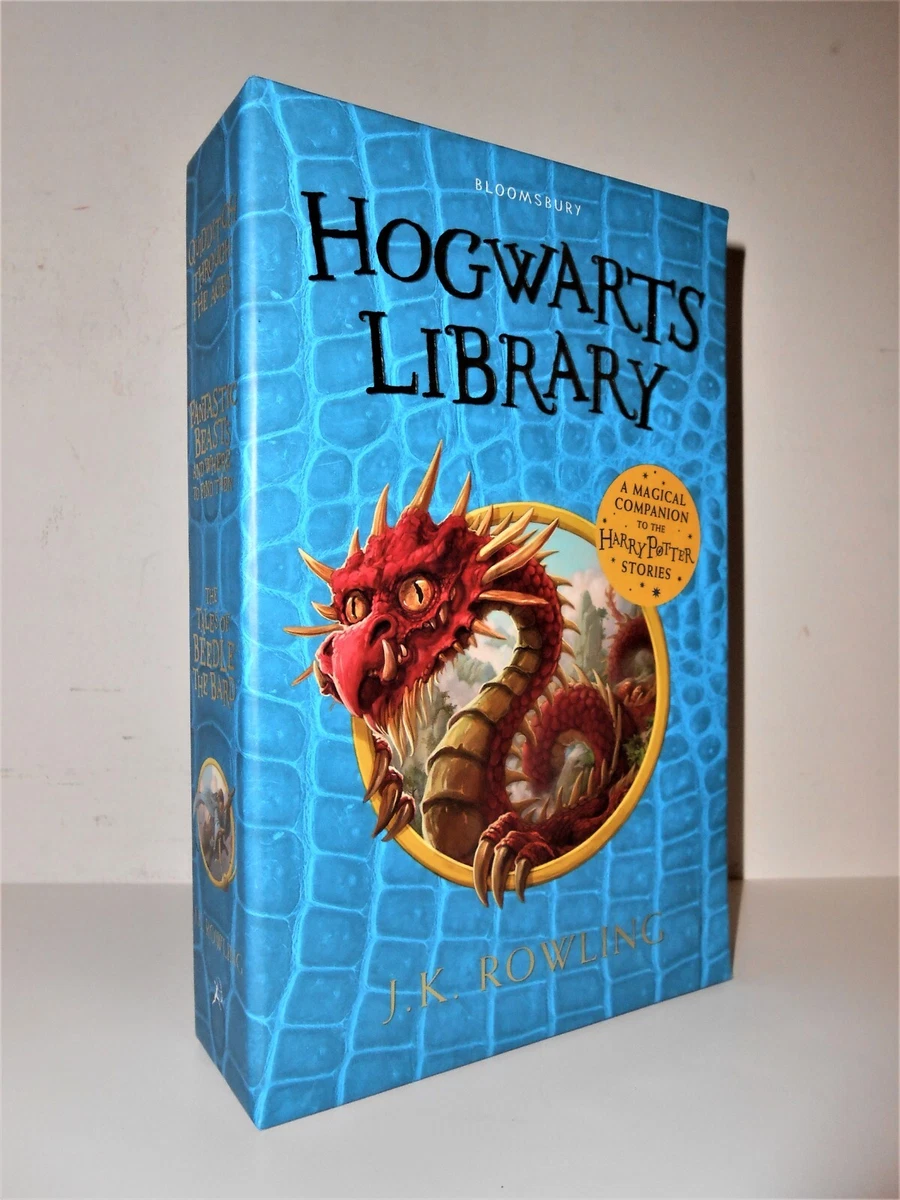 The Hogwarts Library Box Set of 3 Books Collection By J.K. Rowling