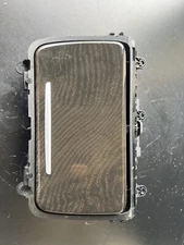 🔥🔥🔥Front Center Console Cup Holder Trim Wood Ash OEM BMW F10 528i 535i 14-16