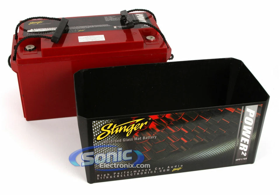 Stinger SPP1700 SPP Series 1700 Amp AGM Dry Cell Battery w/ Protective Case - image 2 of 3